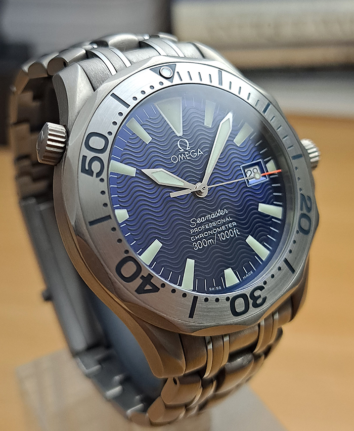 Omega Seamaster Professional 300M Chronometer Titanium Wristwatch Ref. 2231.80